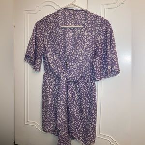 Shein Leopard Romper